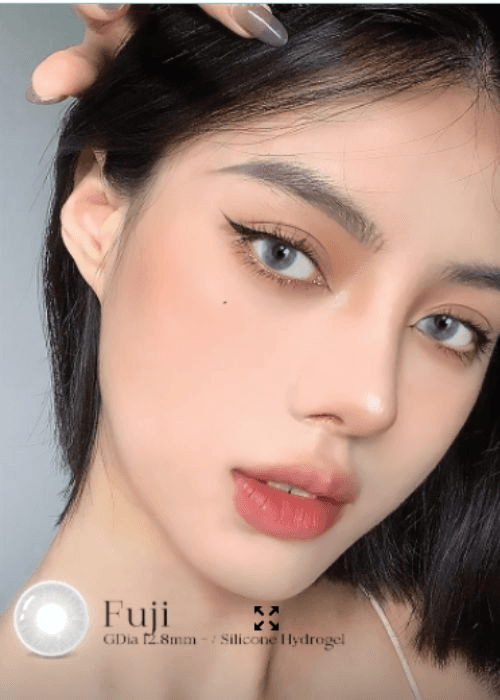 Lens mắt màu xám