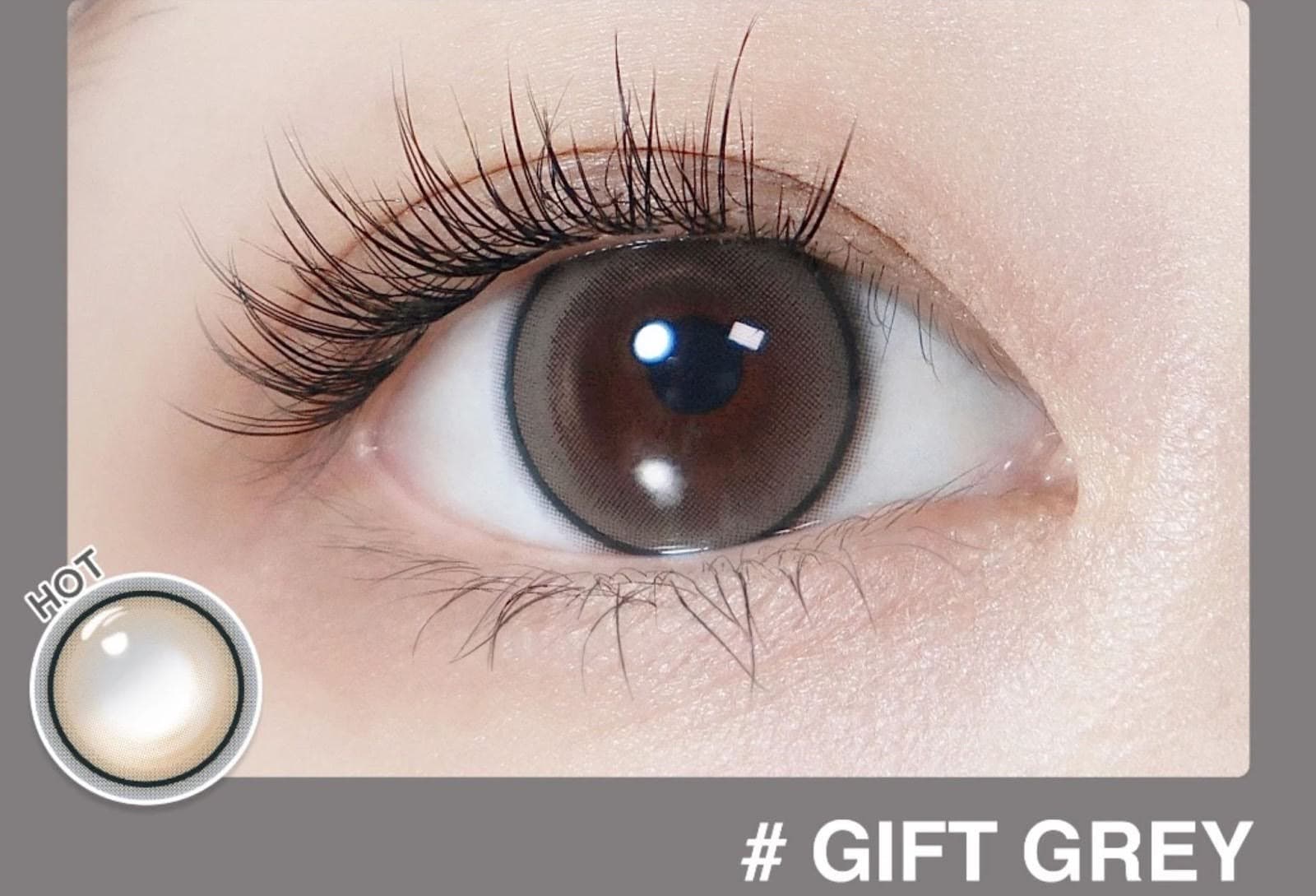 Màu lens xám Gifted Grey