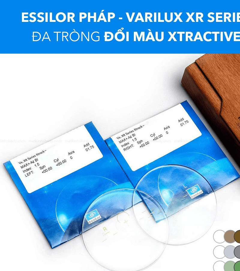 Tròng kính dòng Varilux của hàng Essilor