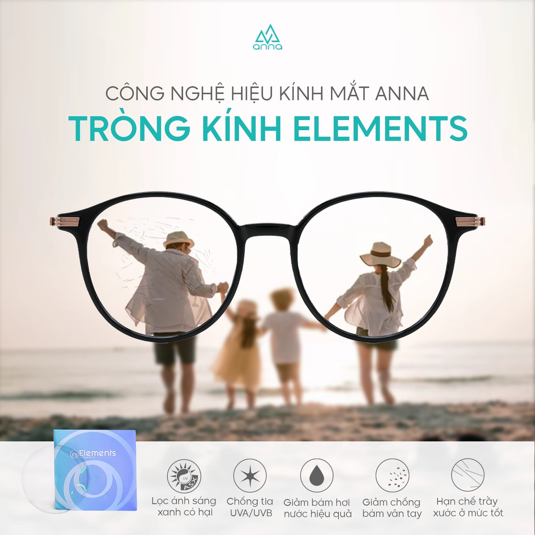 Tròng Kính Elements – Công Nghệ Hiệu Kính Mắt Anna